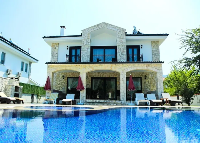 Villa-sleeps 9-parking-pool-bbq-hot Tub-pets Villa Dalyan
